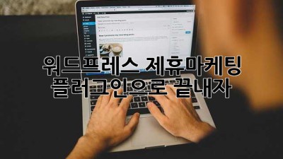 워드프레스 제휴마케팅, 플러그인으로 끝내자!